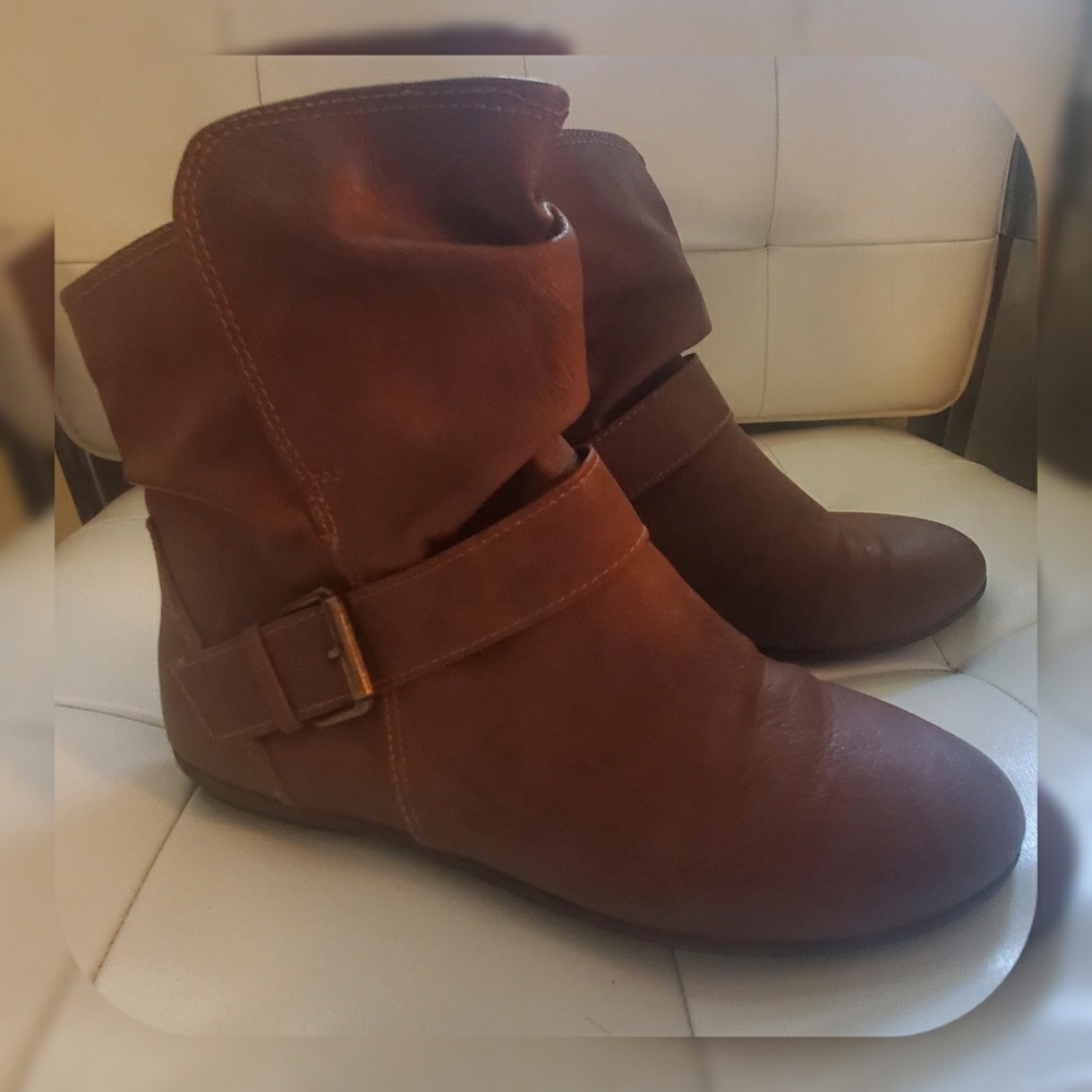 Brown Ankle Booties